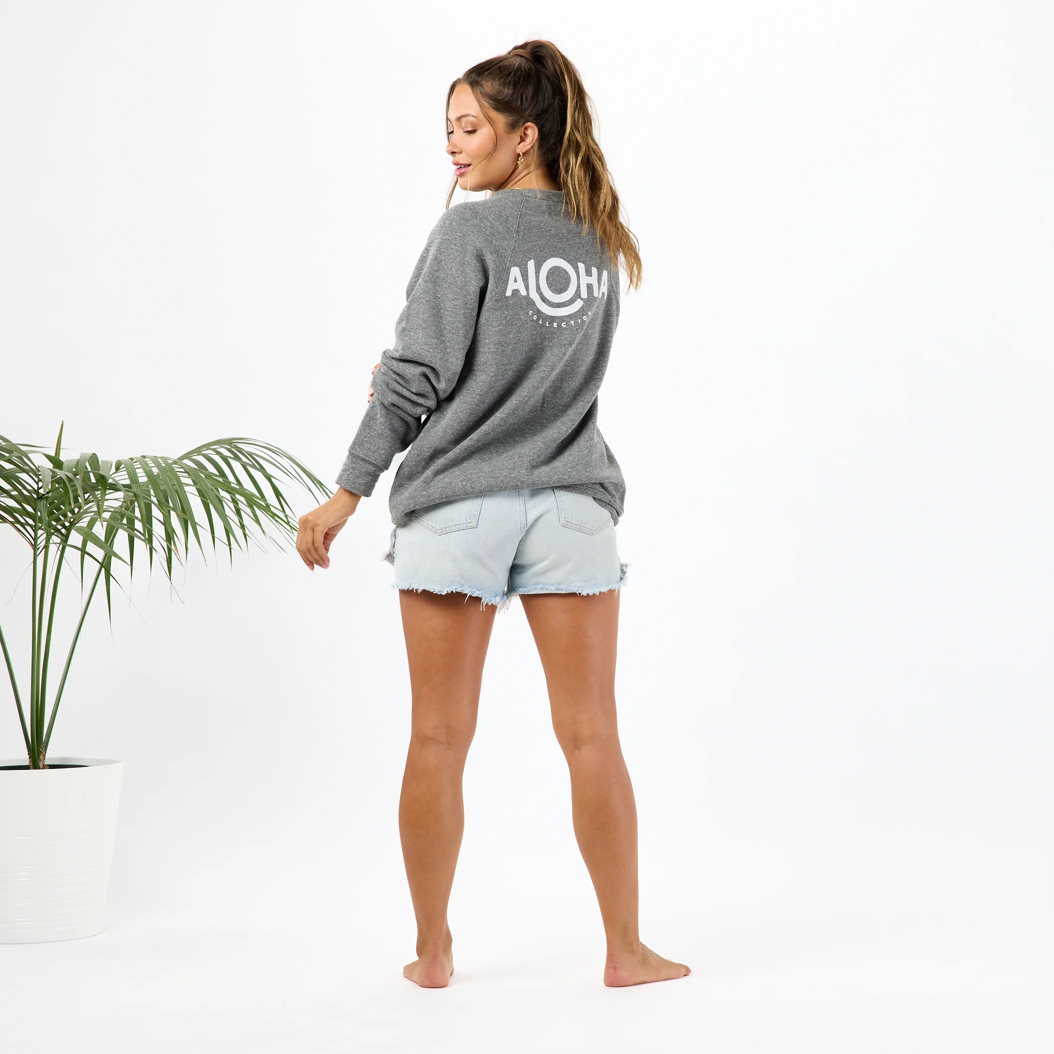 Cozy Pullover | ALOHA Logo - Image 5