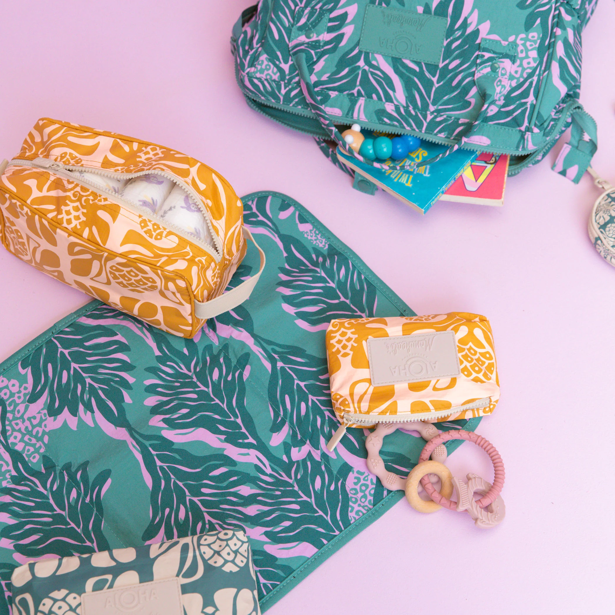 Mini Pouch | ʻUlu Quilt - Image 4