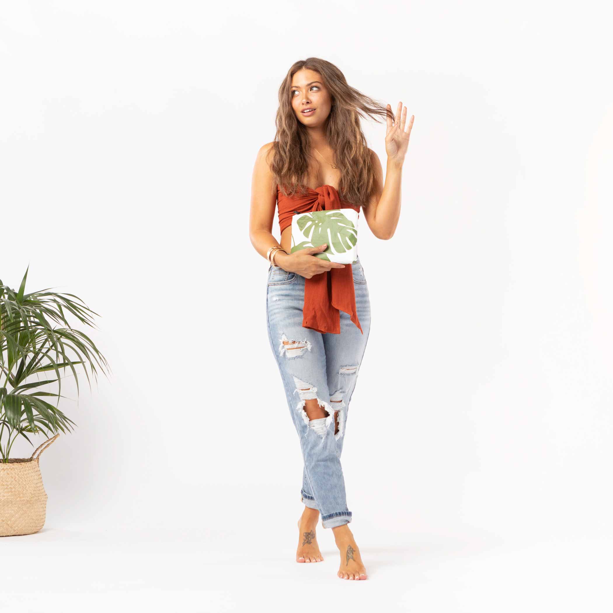 Small Pouch | Monstera - Image 3