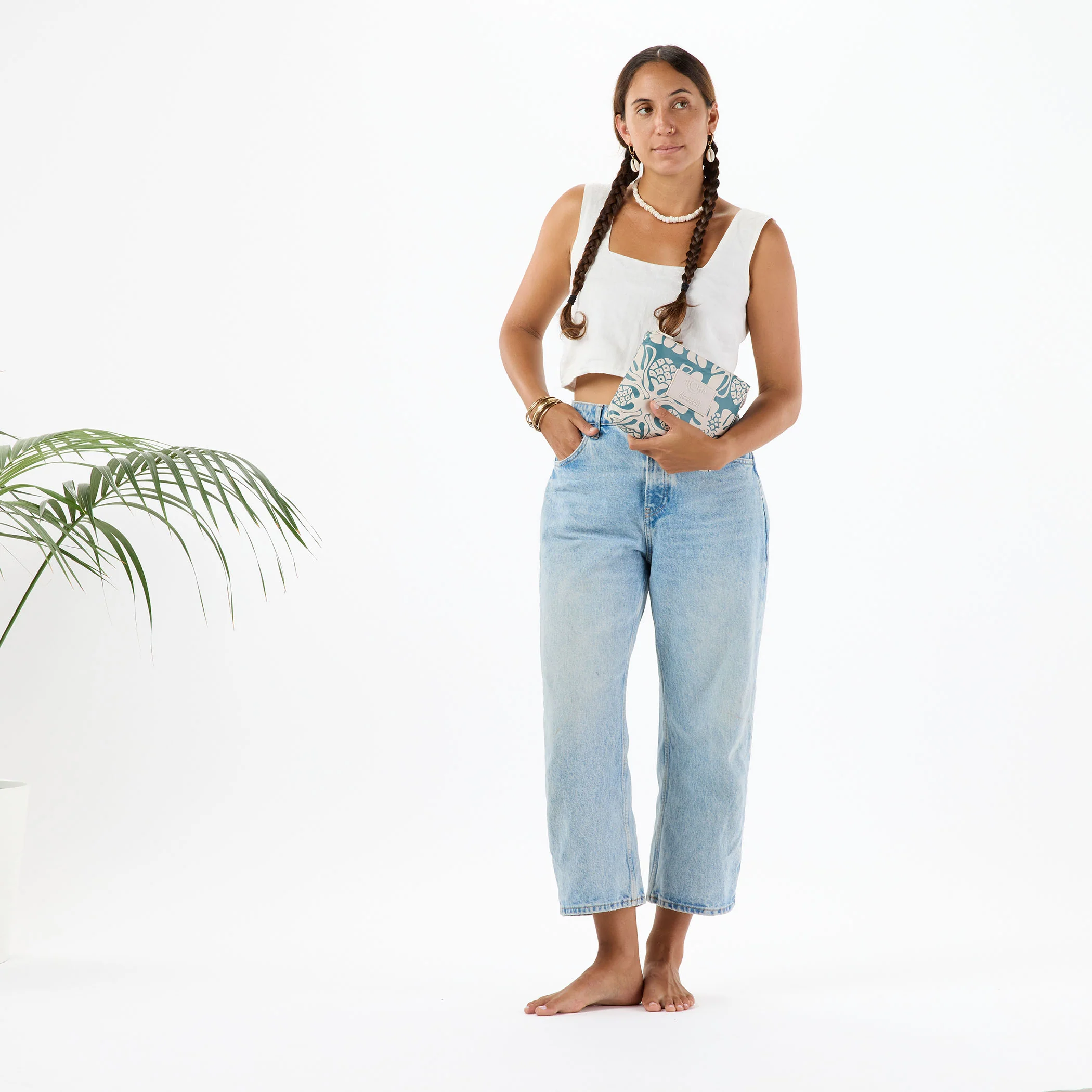 Small Pouch | ʻUlu Quilt - Image 3