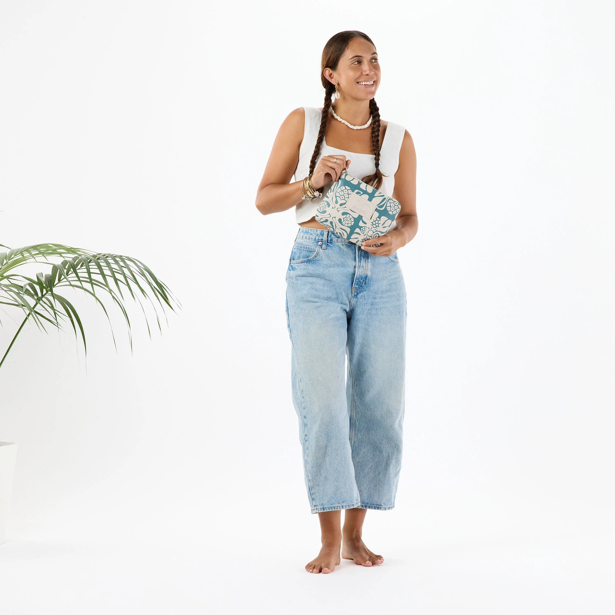 Small Pouch | ʻUlu Quilt - Image 4